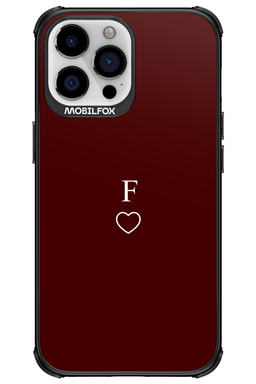 F Burgundia 2.0 - Apple iPhone 13 Pro Max