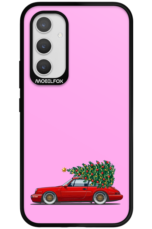 XMAS Car Pink - Samsung Galaxy A54