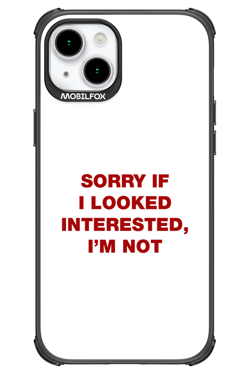 I'm not - Apple iPhone 15 Plus