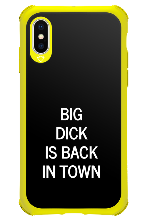 Big D*ck Black 2.0 - Apple iPhone X