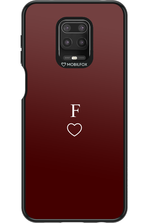 F Burgundia 2.0 - Xiaomi Redmi Note 9 Pro