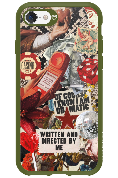 RED VINTAGE - Apple iPhone 8