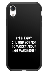 She was right 2.0 - Apple iPhone XR