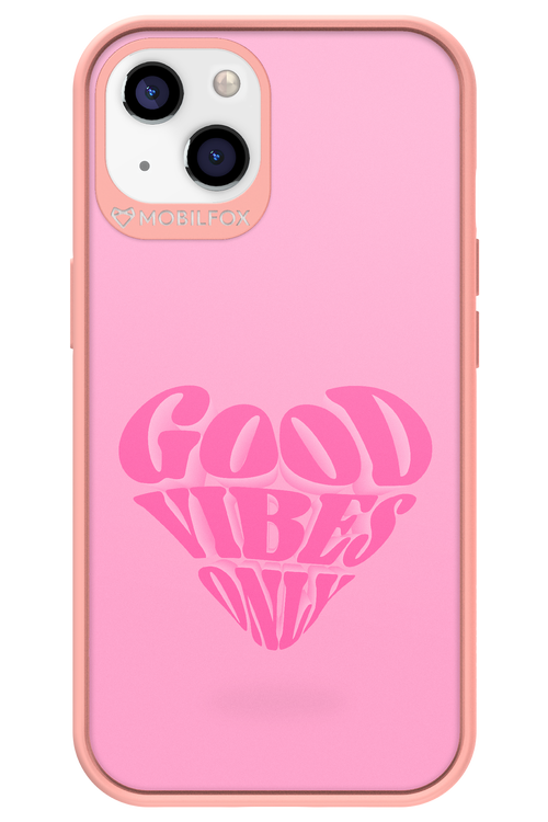 Good Vibes Heart - Apple iPhone 13