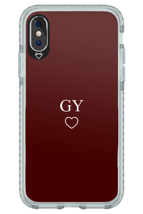 GY Burgundia 2.0 - Apple iPhone X
