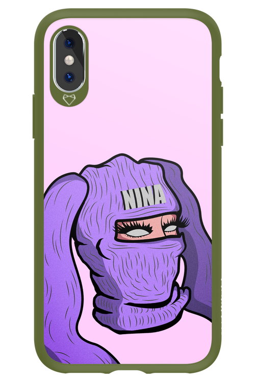 Nina Purple - Apple iPhone X