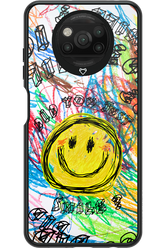 Crayon Smiley Colorful - Xiaomi Poco X3 NFC