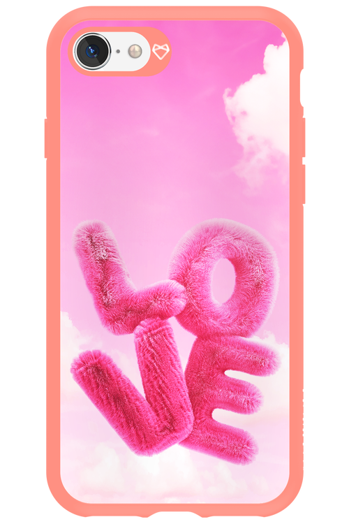 Pinky Love Clouds - Apple iPhone SE 2022