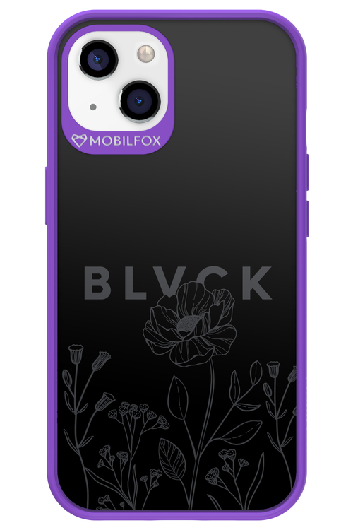 Black Flowers - Apple iPhone 13