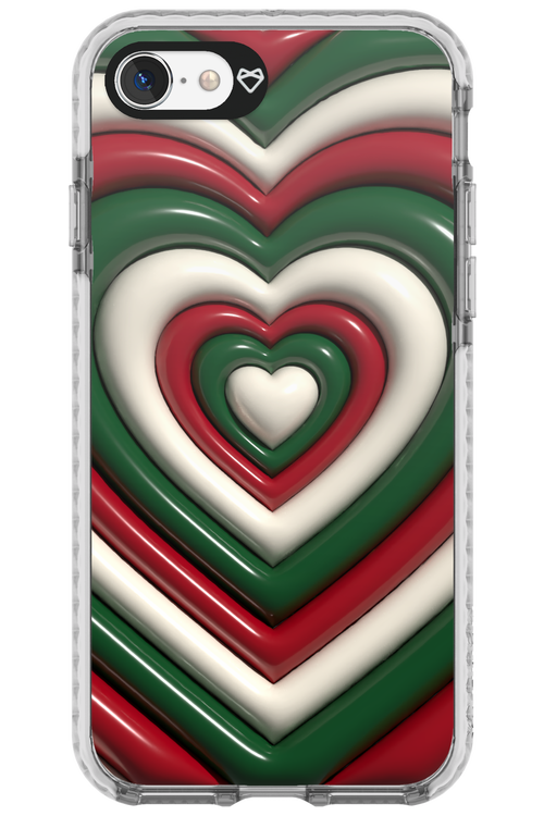 XMAS Hearts - Apple iPhone 7