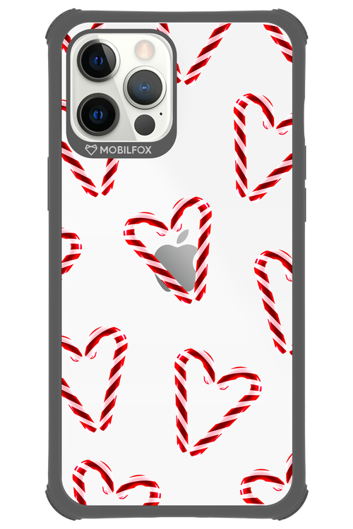 Candy Cane Hearts - Apple iPhone 12 Pro Max