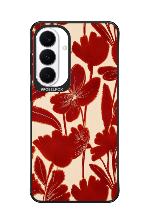 Burgundy Flowers 2.0 - Samsung Galaxy S26+