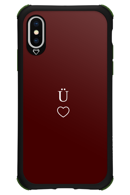 U Burgundia II 2.0 - Apple iPhone XS