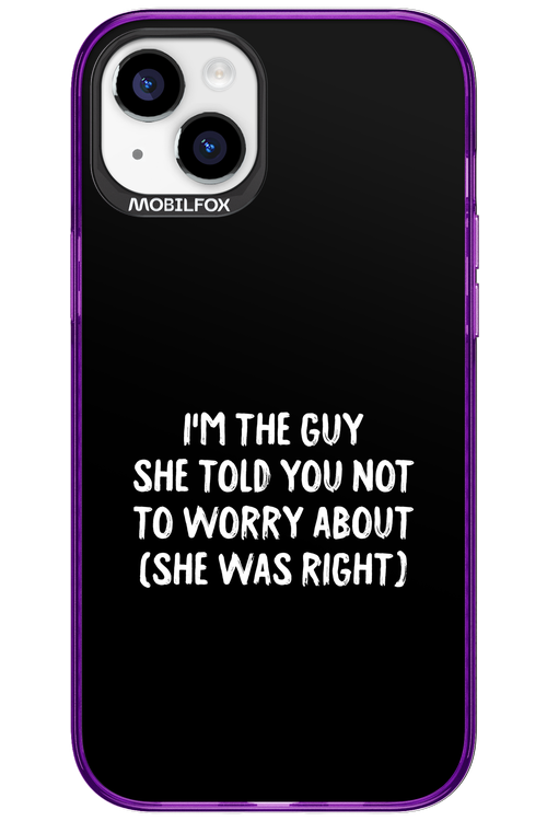 She was right 2.0 - Apple iPhone 15 Plus