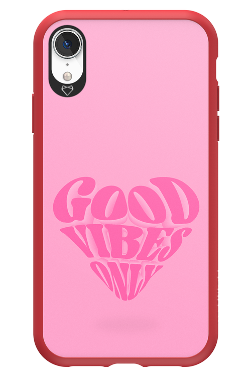 Good Vibes Heart - Apple iPhone XR