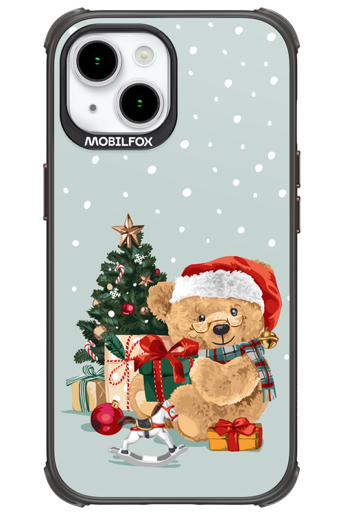 Merry Christmas Bear - Apple iPhone 15