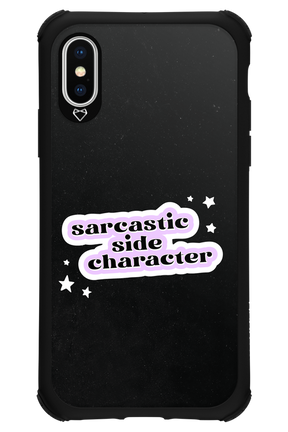 Sarcastic Black - Apple iPhone X