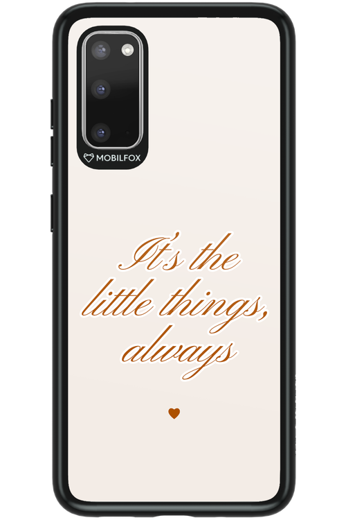Little Things - Samsung Galaxy S20