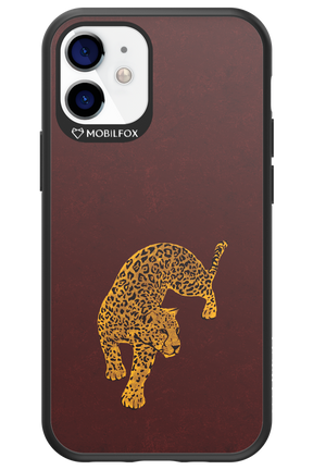 Burgundy Leopard - Apple iPhone 12 Mini