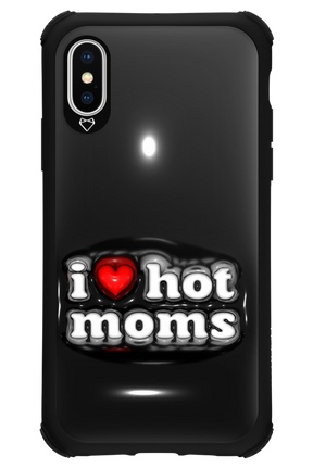 I love hot moms puffer - Apple iPhone X