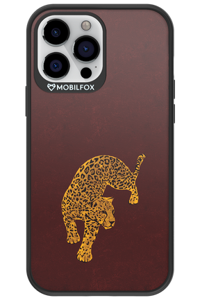 Burgundy Leopard - Apple iPhone 13 Pro Max