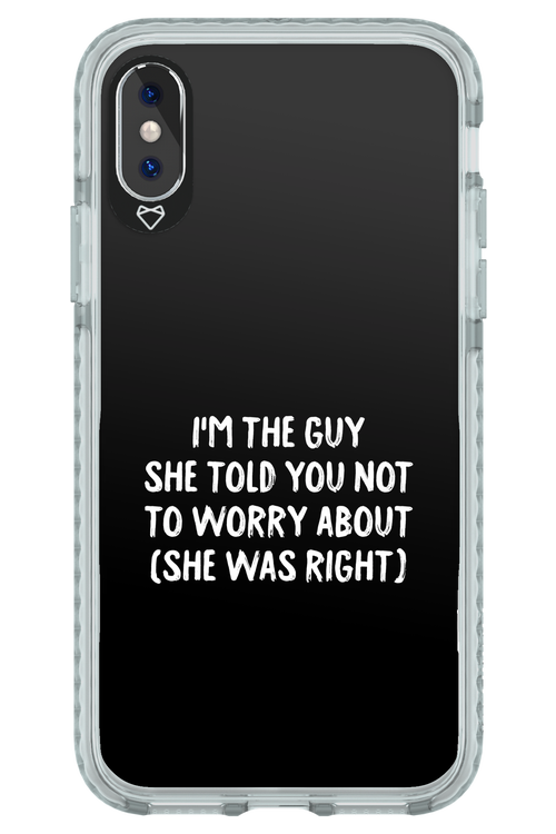 She was right 2.0 - Apple iPhone XS