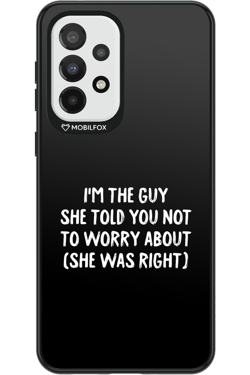 She was right 2.0 - Samsung Galaxy A33