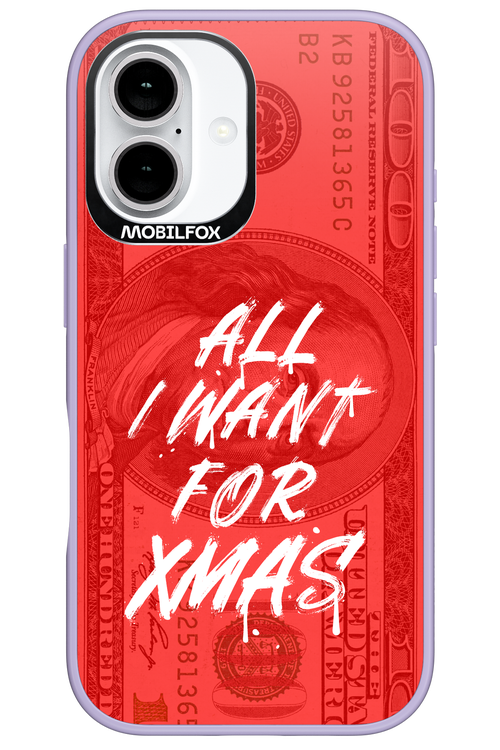 ALL I WANT FOR XMAS - Apple iPhone 16