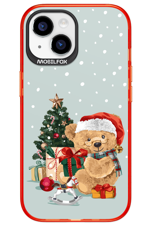 Merry Christmas Bear - Apple iPhone 15