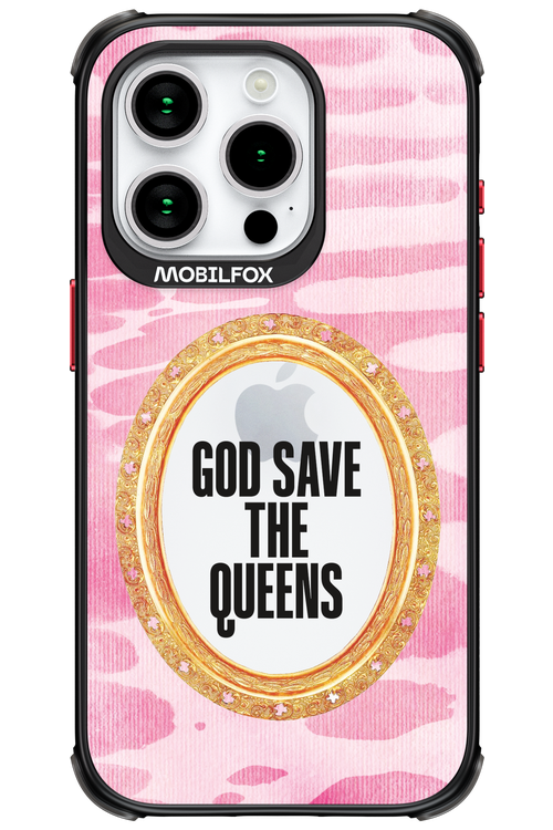 GOD SAVE THE QUEENS MIRROR - Apple iPhone 15 Pro