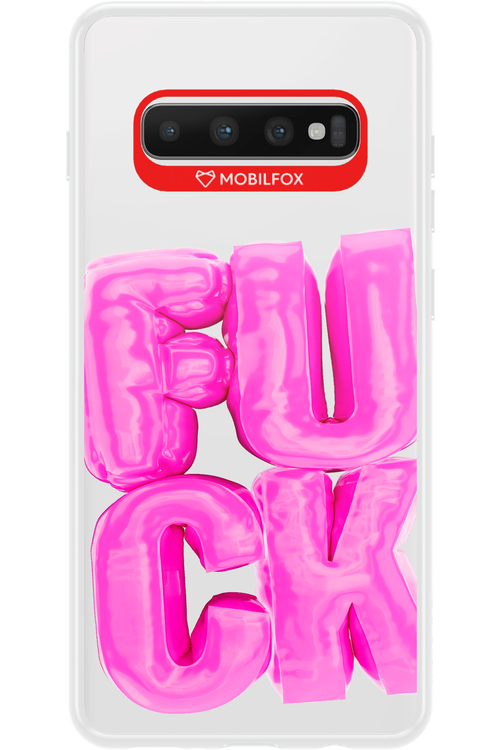 F*ck Transparent - Samsung Galaxy S10+