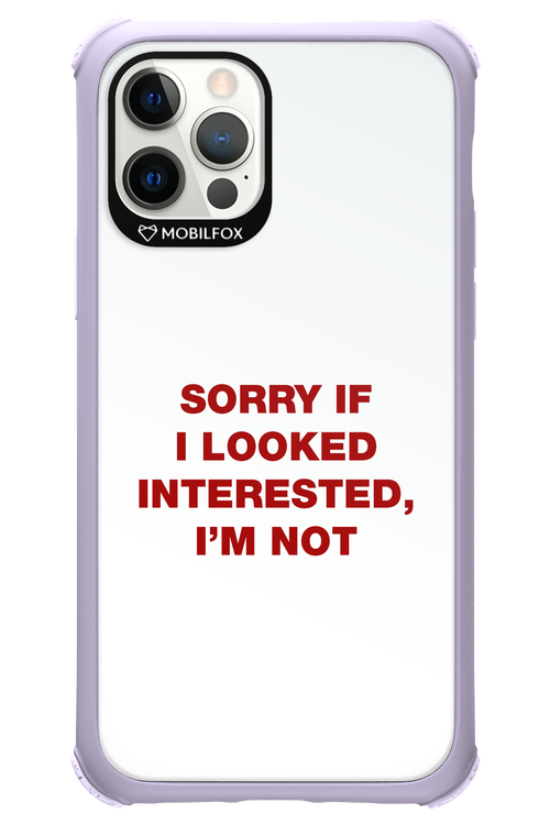 I'm not - Apple iPhone 12 Pro