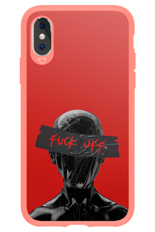 F off - Apple iPhone XS