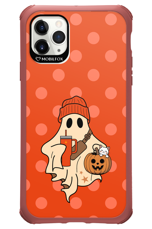 Ghost Girl (Orange) - Apple iPhone 11 Pro Max