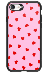 Sprinkle Heart Pink - Apple iPhone SE 2020