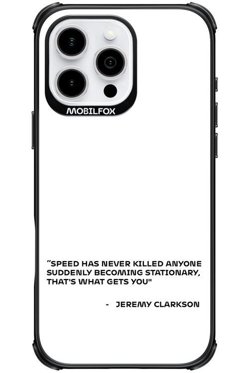 Speed Philosophy 2.0 - Apple iPhone 16 Pro Max