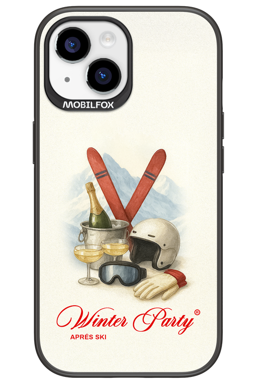 Winter Ski Party - Apple iPhone 15