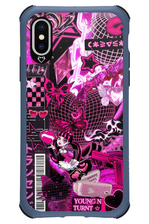 Pink Cyber - Apple iPhone X