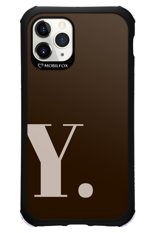 Y (Mokka Foam) - Apple iPhone 11 Pro