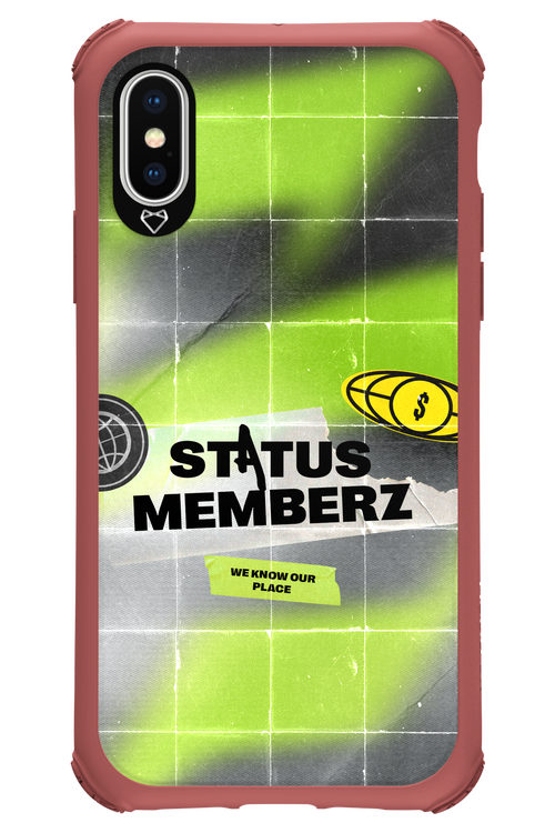 Status Memberz - Apple iPhone XS