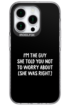 She was right - Apple iPhone 15 Pro