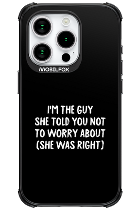 She was right - Apple iPhone 15 Pro