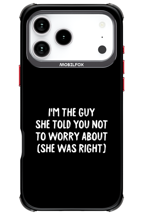 She was right 2.0 - Apple iPhone 17 Pro Max