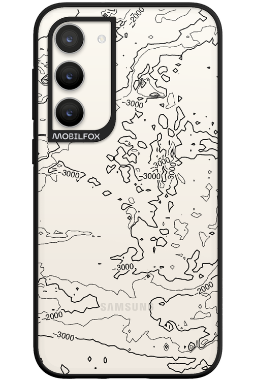 Contour Map - Samsung Galaxy S23 Plus