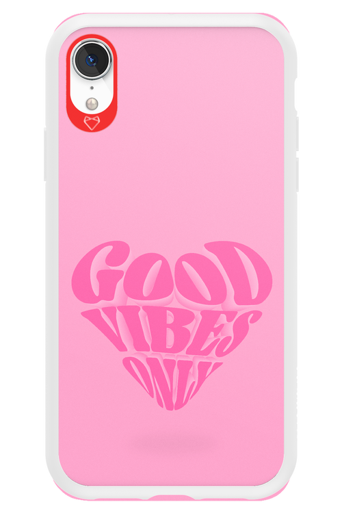 Good Vibes Heart - Apple iPhone XR