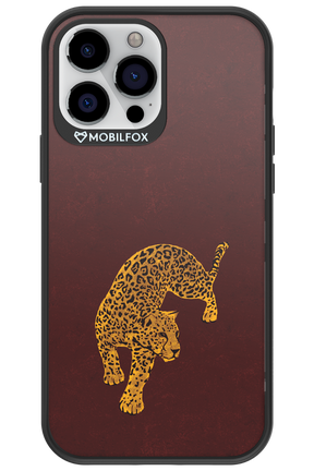 Burgundy Leopard - Apple iPhone 13 Pro Max