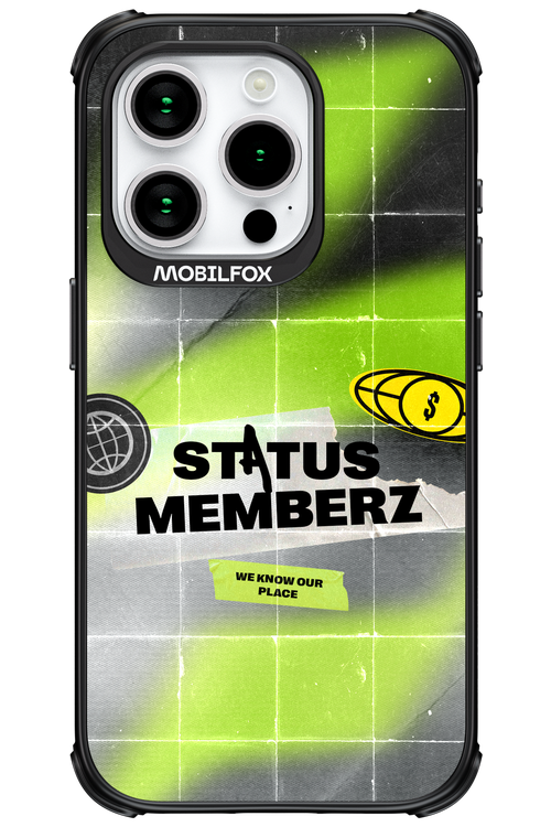 Status Memberz - Apple iPhone 15 Pro