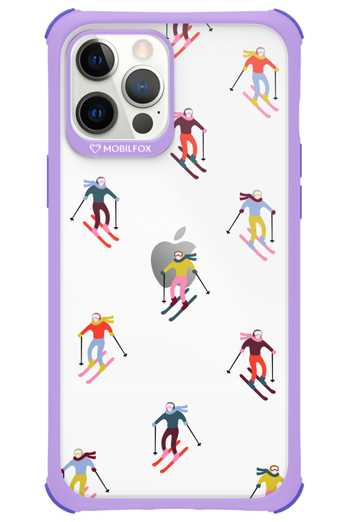 Snow Motion (Transparent) - Apple iPhone 12 Pro Max