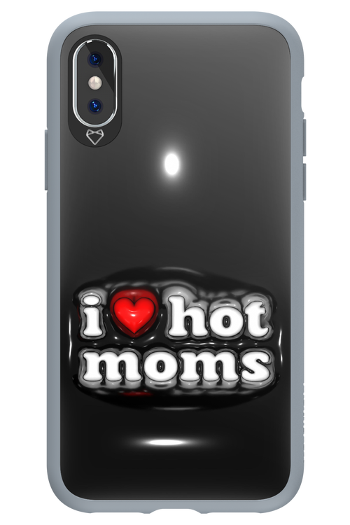 I love hot moms puffer - Apple iPhone X