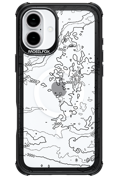 Contour Map 2.0 - Apple iPhone 16 Plus